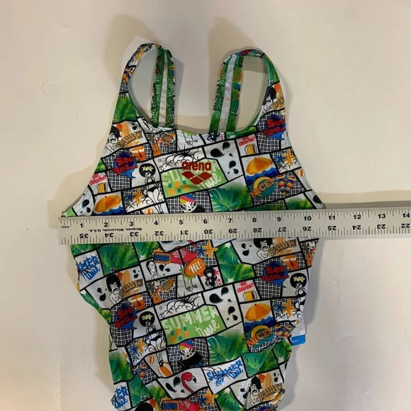 Arena Women's Summer Comic Swim Tech On Piece Swimsuit Size 22 NWT - Picture 14 of 16